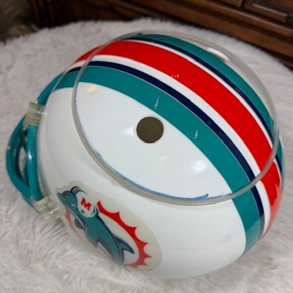 Vintage Miami Dolphins Multi-Purpose Helmet Bowl with Lid - Picture 7 of 16